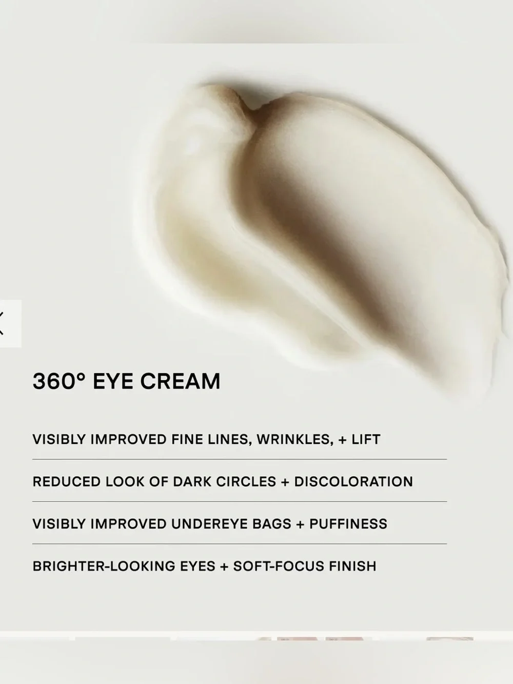 New without box U Beauty The Return Eye Concentrate 15ml